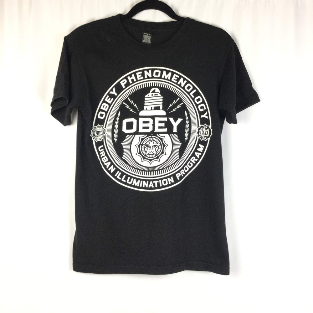 OBEY PHENOMENOLOGY URBAN ILLUMINATI PROGRAM Shirt